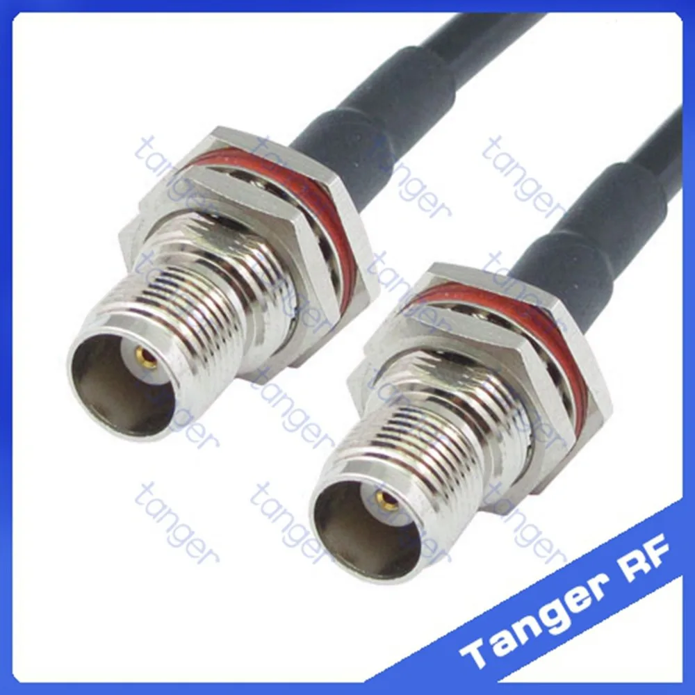 

Hot Sale Tanger TNC female jack to TNC female jack straight RF RG58 Pigtail Jumper Coaxial Cable 20inch 50cm and High Quality