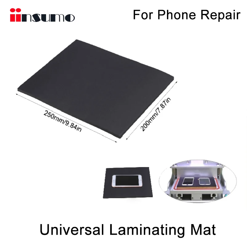 

250 mm x 200 mm Cuttable Universal Laminating Mat Silicone Pad for Iphone Samsung Laminating