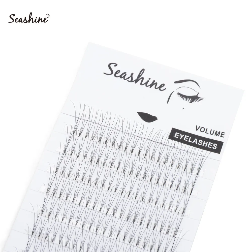 

Seashine 3D 4D 5D 6D Short Stem Russian Volume Eyelash Extension Individual Lashes Volume Fans Extension Professional Lash Fans