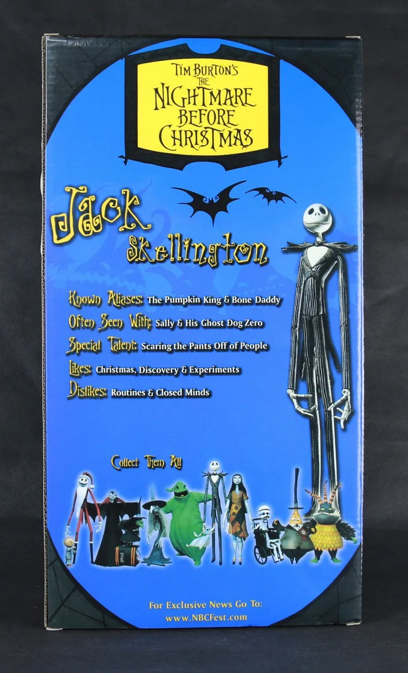 The Nightmare Before Christmas Figure Jack Chair Special Ver 12 Face Jack Skellington Figure PVC Action Figures Christmas Gift (17)