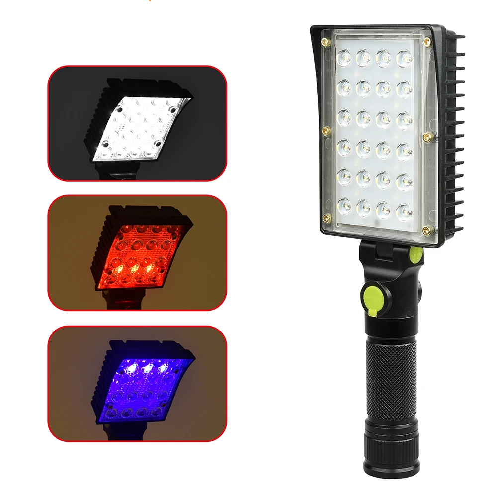 USB Перезаряжаемый светодиодный фонарик с магнитом кемпинговая лампа для палатки свет ремонт автомобиля Рабочая лампа