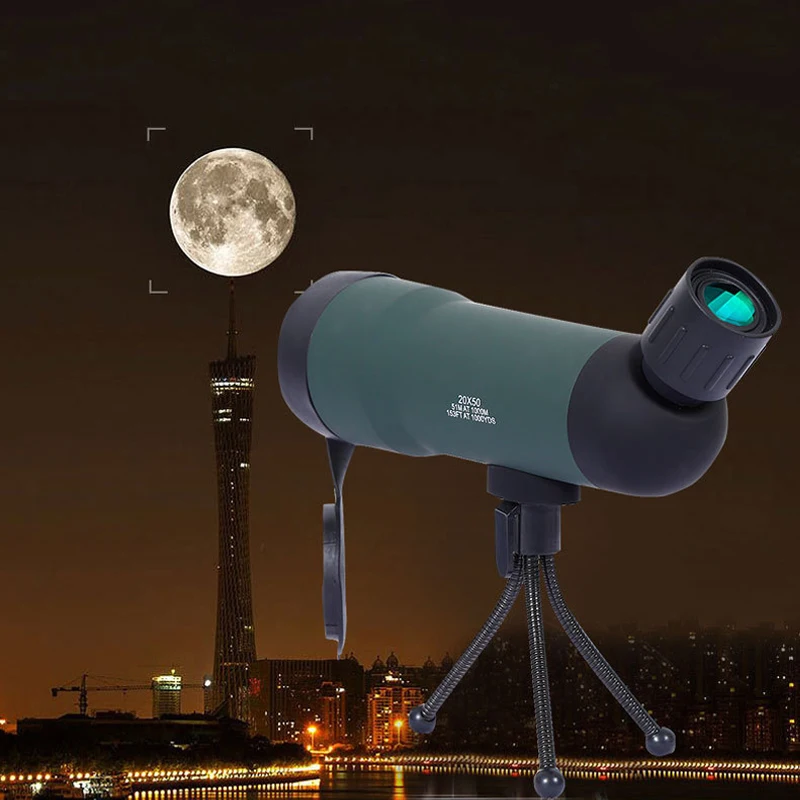 Girlwoman 20x50 зум-объектив для смартфона Telescopio мобильный телефон телескопа Ночное видение Камера объектив для Iphone