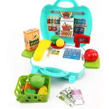 Специальные детские кассовый аппарат для моделирования Роскошные ролевые игры игрушки супермаркет Оформление заказа простая версия с коробкой