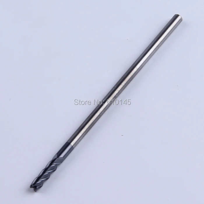 

HRC55 key machine drill bits 4*100L*4F coating tungsten steel milling key cutter locksmith supplies