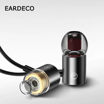

EARDECO Magnetic Wired In Ear Headphones Sport Phone Earphone Headset Bass Wire Stereo Earphones Mp3 Earbuds With Mic Earpiece
