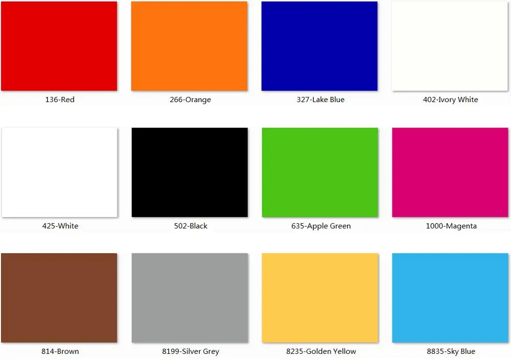 

300mm x 200mm x 2.0mm Acrylic (PMMA) Opaque Color Sheets - 2 pcs/color