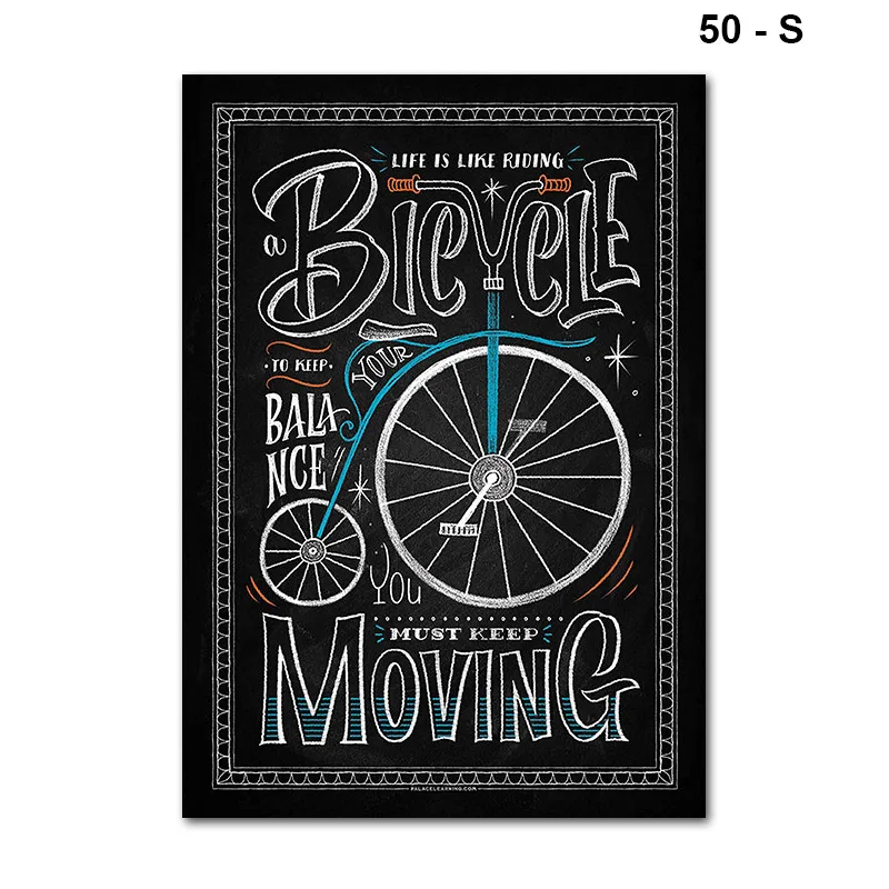 Newly Motivational Classroom Wall Posters Inspirational Quotes for Students Teacher Classroom Decorations TE889 - Цвет: 50