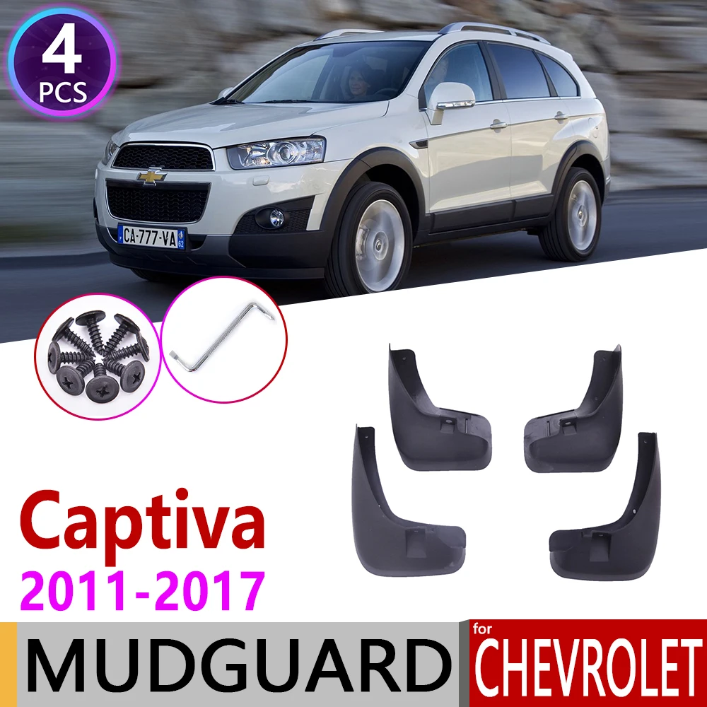 Брызговик для Chevrolet специальные коврики Holden Captiva 7 2011 ~ 2017 Fender брызговик Всплеск