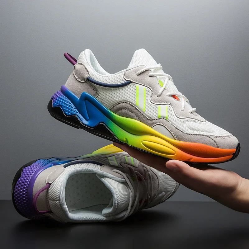 Ins Fast Shaking Direct Seeding Quality Dad Shoe 2019 Four Seasons Male Shoe Motion Leisure Time Tide Shoes