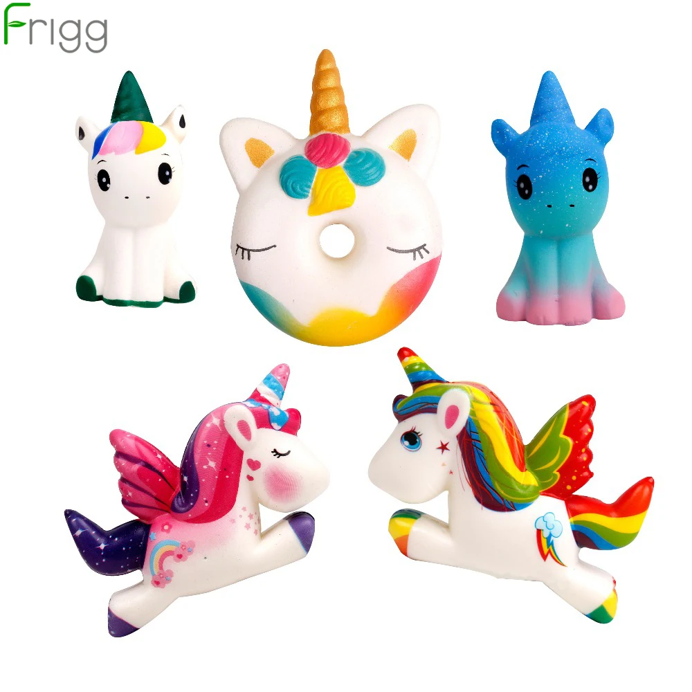 

Frigg Unicorn Toy Squishy Slow Boost Unicorn Birthday Party Decoration Favor Supplies Christmas Decoration For Home Xmas Gift