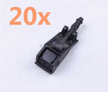 

20 Pcs Windshield Washer Spray Nozzle 6E0955985B 6E0 955 985 B For Beetle Golf Jetta Bora