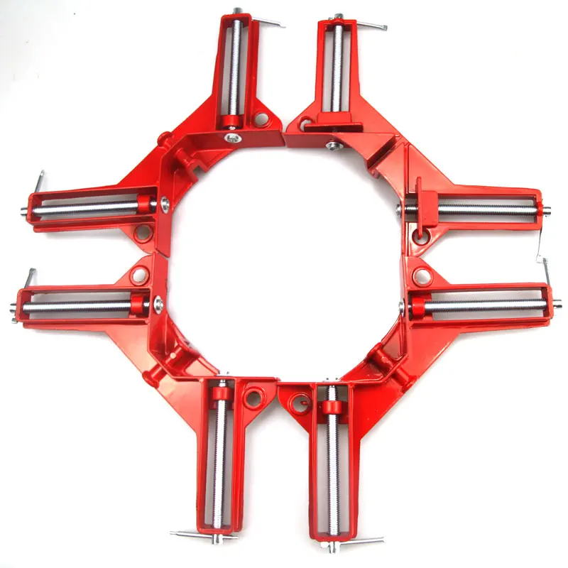 JFBL 4pcs 75mm Mitre Corner Clamps Picture Frame Holder Woodwork Right