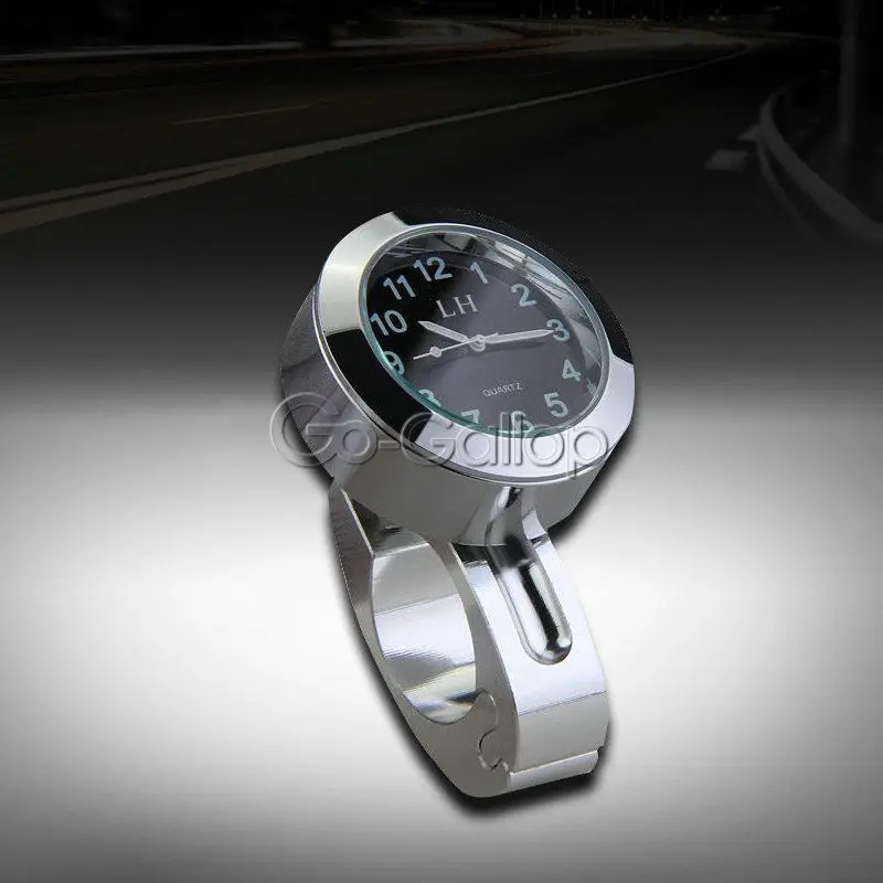 

New 7/8"-1"Motorcycle Motorbike Clock For Triumph Speedmaster Daytona Bonneville/Honda Shadow ACE VT 750 1100 VLX 600 VTX