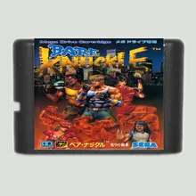 Голый кулак 16 бит игровая карта для Sega megadrive& Genesis системы