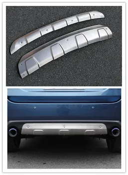

Auto parts modeling Stainless Steel Front + Rear Bumper Diffuser Protector Guard Skid Plate For New MAZDA CX-5 CX5 2017 2018