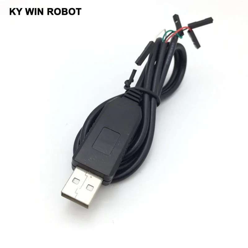 

PL2303 PL2303HX USB To UART TTL Cable Module 4p 4 Pin RS232 Converter Serial Adapter Cable Module PL2303HX Converter