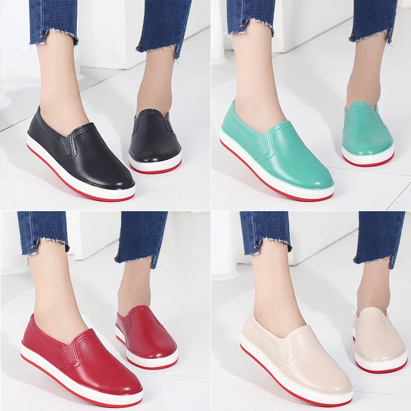 Rain Boots Female Shallow Saliva Shoes Fashion Wild Rain Boots Non-slip Rubber Shoes Rain Boots Korea Cute Rain Boots Female Shallow Saliva Shoes Fashion Wild Rain Boots Non-slip Rubber Shoes Rain Boots Korea Cute