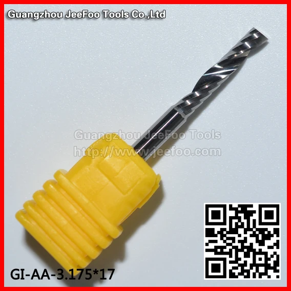 

Shank 3.175/4/6/8mm AA series One Flute Soild Carbide Endmill ,Engraving Tool Bits,Spiral Drill Bits For Acrylic