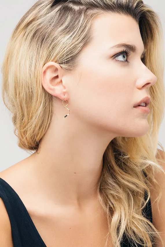 Pinjeas Wedding Dainty Threaders Earrings Handmade Dangle Earring Pinjeas Wedding Dainty Threaders Earrings Handmade Dangle Earring Simple Delicate Jewelry Holiday Gift In Drop From Accessories On