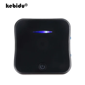 

kebidu Bluetooth 5.0 Transmitter Receiver CSR8675 Aptx HD Audio Music Wireless Adapter 3.5mm AUX Jack/SPDIF/RCA for TV PC Car