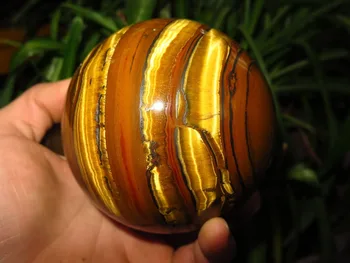 

1300g NATURE TIGEREYE SPHERE CRYSTAL BALL Healing