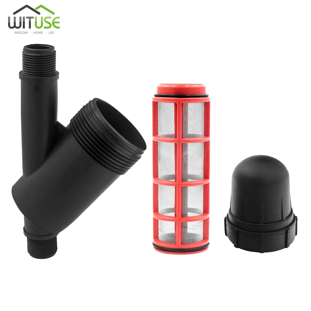 

3/4 inch 120 Mesh Screen Filter Sprayer Filter Pipe Connector for Garden Irrigation Plants Watering Valve Kits Garden Supplies