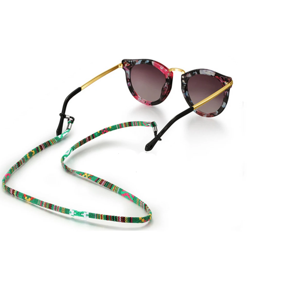 Новые очки солнцезащитные очки хлопок шеи шнур фиксатор ремни для очков ремешок-держатель с хорошей силиконовой петлей