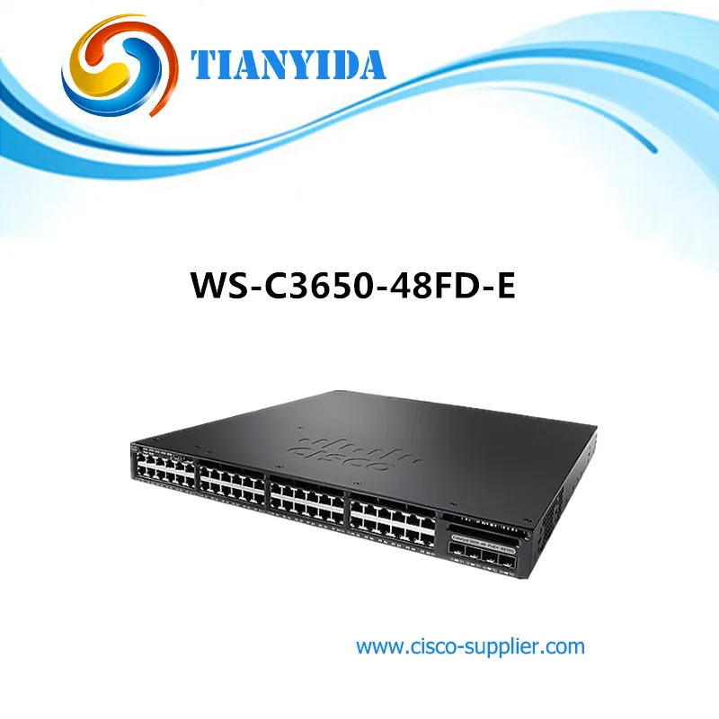 

New Sealed WS-C3650-48FD-E Catalyst C3650 48 Port POE Gigabit Ethernet Switch Free shipping