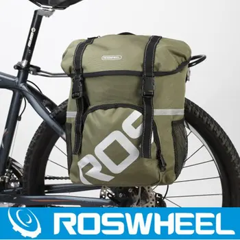 

ROSWHEEL Waterproof 15L Bike Tail Trunk Bag Bicycle Cycling Rear Seat Pannier