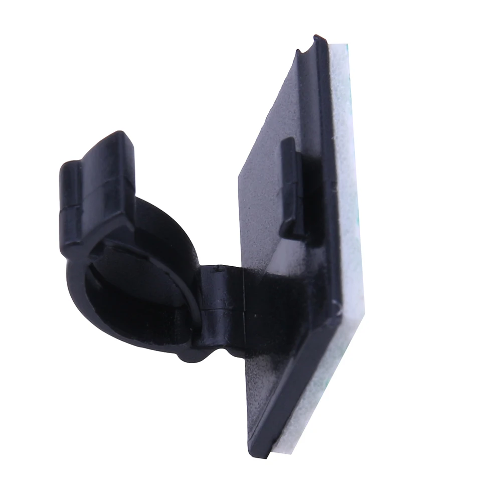 30Pcs Car Wire Tie Fixer Organizer Self adhesive Rectangle Cord Cable