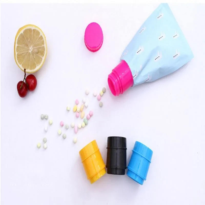 2pcs Sealing Bag Clips Seasoning Bag Discharge Nozzle Snack Seal Food Tube Sealed Clip Kitchen Storage Accessories (7)