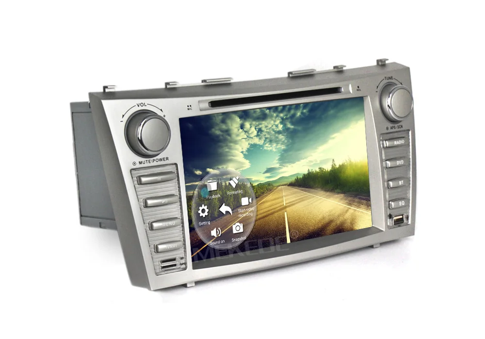 Flash Deal Free shipping!8inch 2din Android7.1 Car Gps DVD player for Toyota camry 2008-2011 audio vedio support 4G lte wifi BT SWC MIC 18