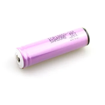 

ICR18650-26F 2600mAh 3.7V Li-ion Rechargeable Battery Cell with PCB Protection Power Source for LED Flashlight (1 Pair)