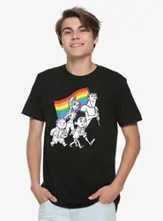 Новый Laikar ParaNorman Pride T-Shirt Горячая тема Эксклюзивные Мужские размеры от маленького до 3х больших feyenoord