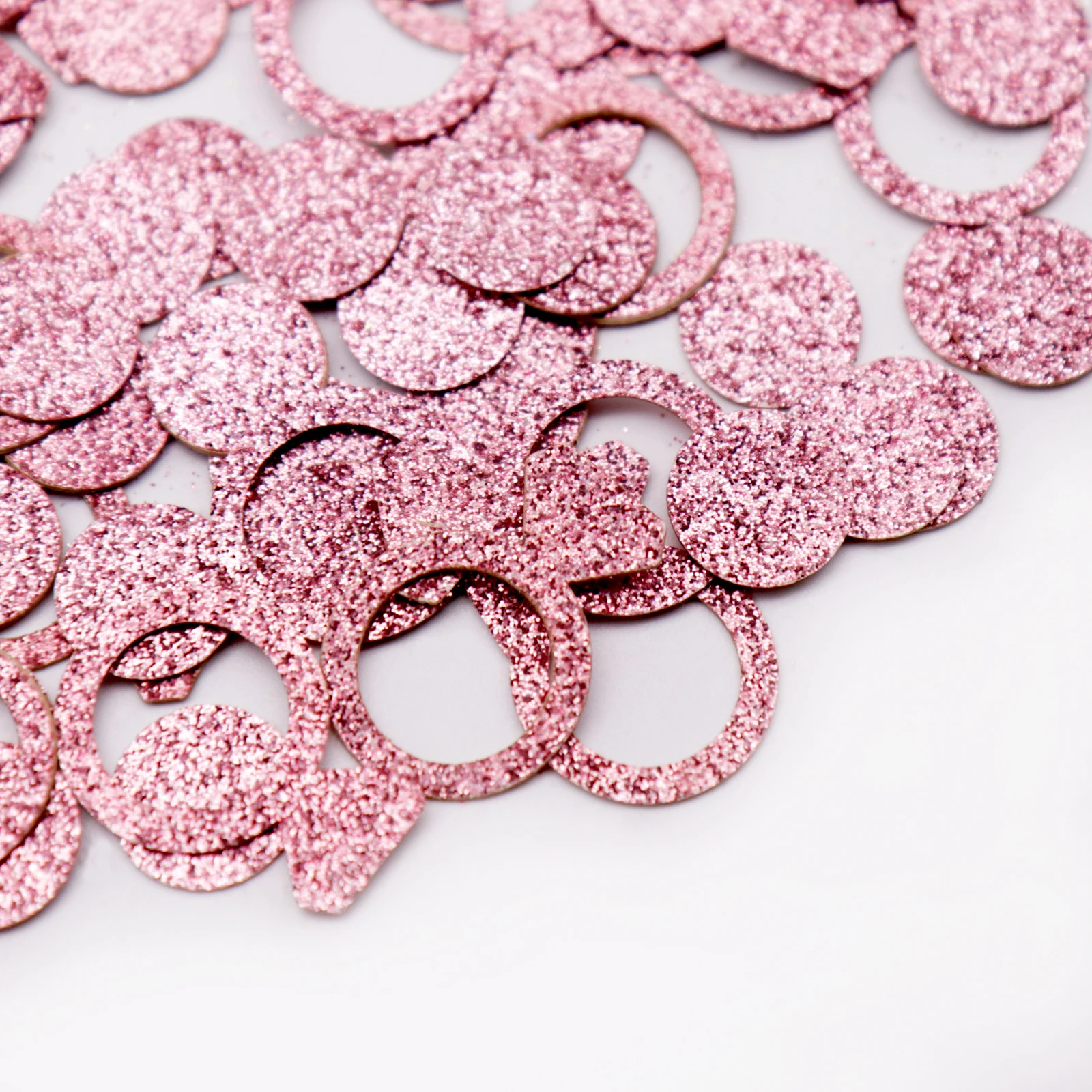 

100pcs Rose Gold Crown Sequins Confetti Birthday Bachelor Party Confetti Wedding Party Table Scatter Decor DIY Supplies