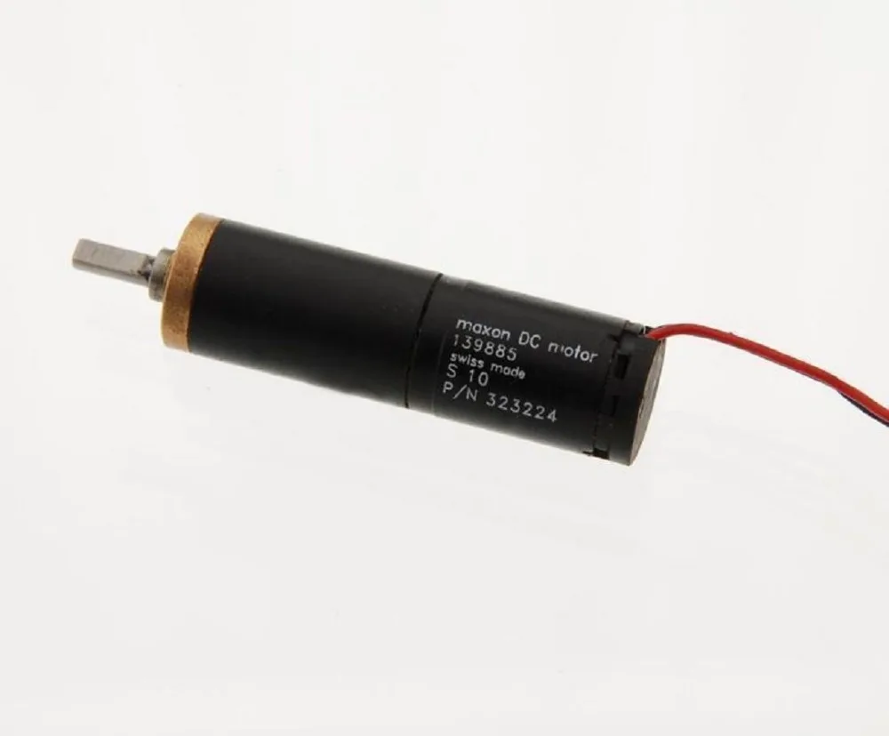 

2pcs Maxon DC Motor Coreless Servo Motor Gear Motor 139885 DC12V 235RPM
