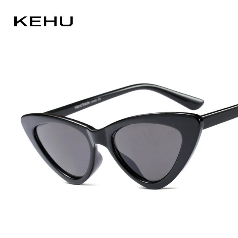 

KEHU Sexiness Women Sunglasses Cat Eye Style Brand Design New Fashion Women Cat Eye Sunglasses Star Fashion Glasses UV400 K9301