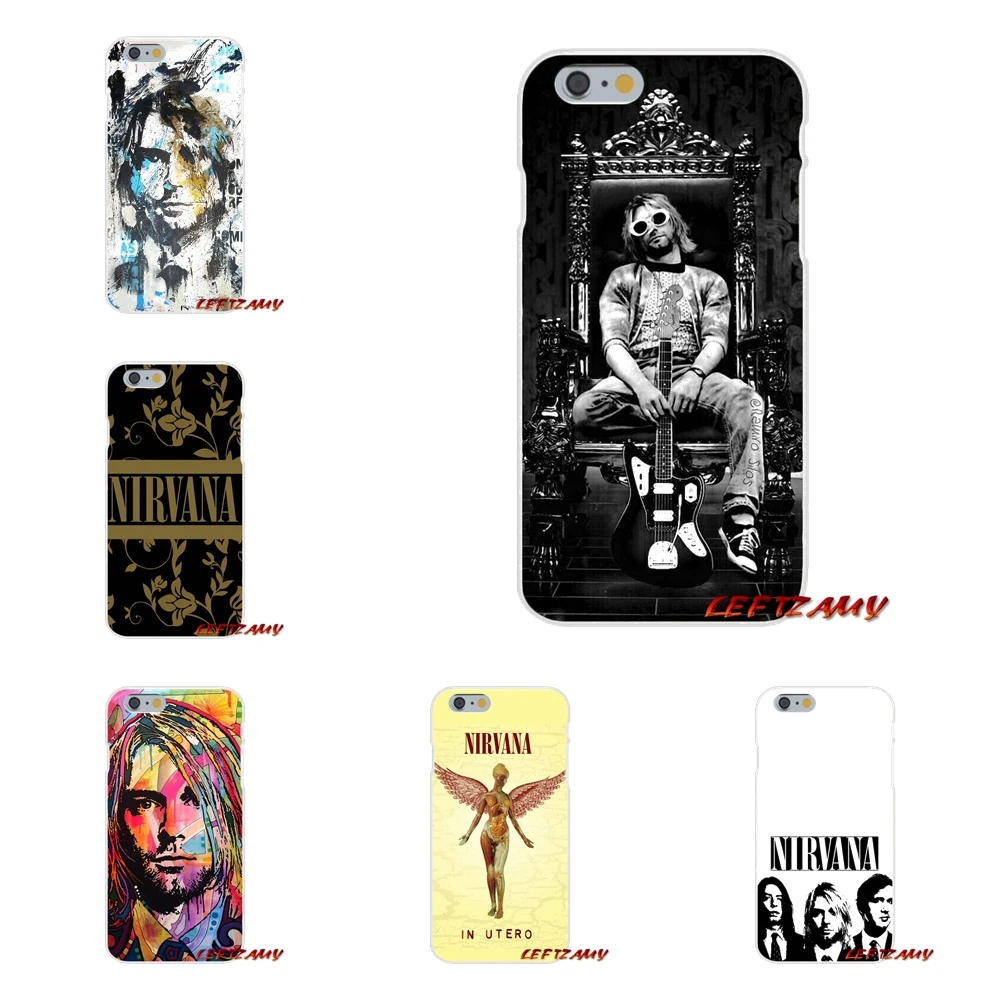 Accessories Phone Cases Covers Nirvana Kurt Cobain For Samsung Galaxy S3 S4 S5 MINI S6 S7 edge S8 S9 Plus Note 2 3 4 5 8 | Мобильные