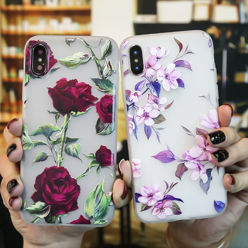 

3D Case For Capa iPhone X XS XS MAX XR 8 7 6 6S Plus 5 5s SE Soft TPU Silicone Back Cover For Coque iPhone XS MAX Phone Funda