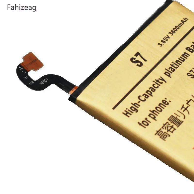 Fahizeag качественный 3600 мАч EB BG930ABE для замены батареи Samsung Galaxy S7 G9300 SM G930 G930V G930A