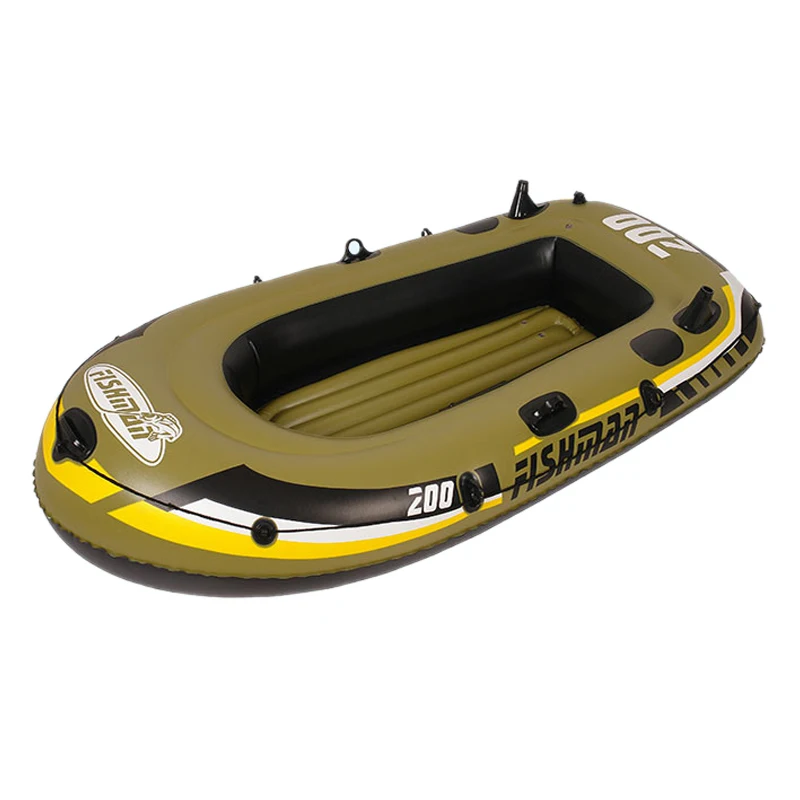 

2 3 4 5 Person Rubber Inflatable Boat for Fishing Kayak Sail River Rafting Yacht Fishing Boat PVC Inflatable Rowing Boats