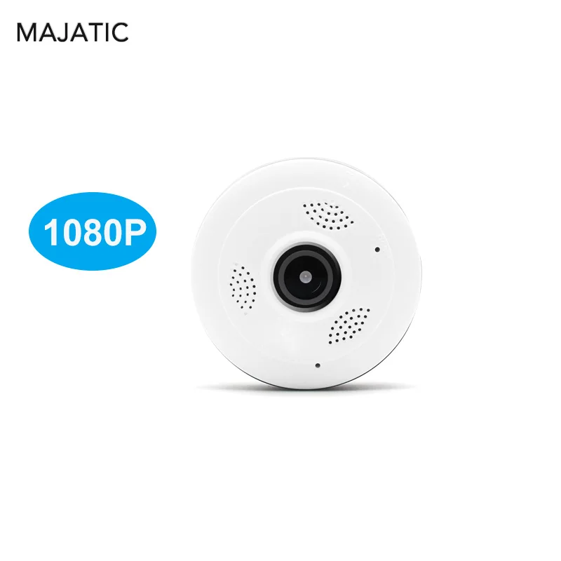 

Majatic 1080P Wifi Mini Panoramic Camera 360 Degree Fisheye Wireless Surveillance Security IP Camera Wi-fi Indoor Two Way Audio