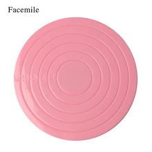 Facemile 14 см Кухня плиты торт украшения стоять платформе проигрыватели круглый вращающийся Торт Поворотный Рождественский выпечки инструмент со шкалой