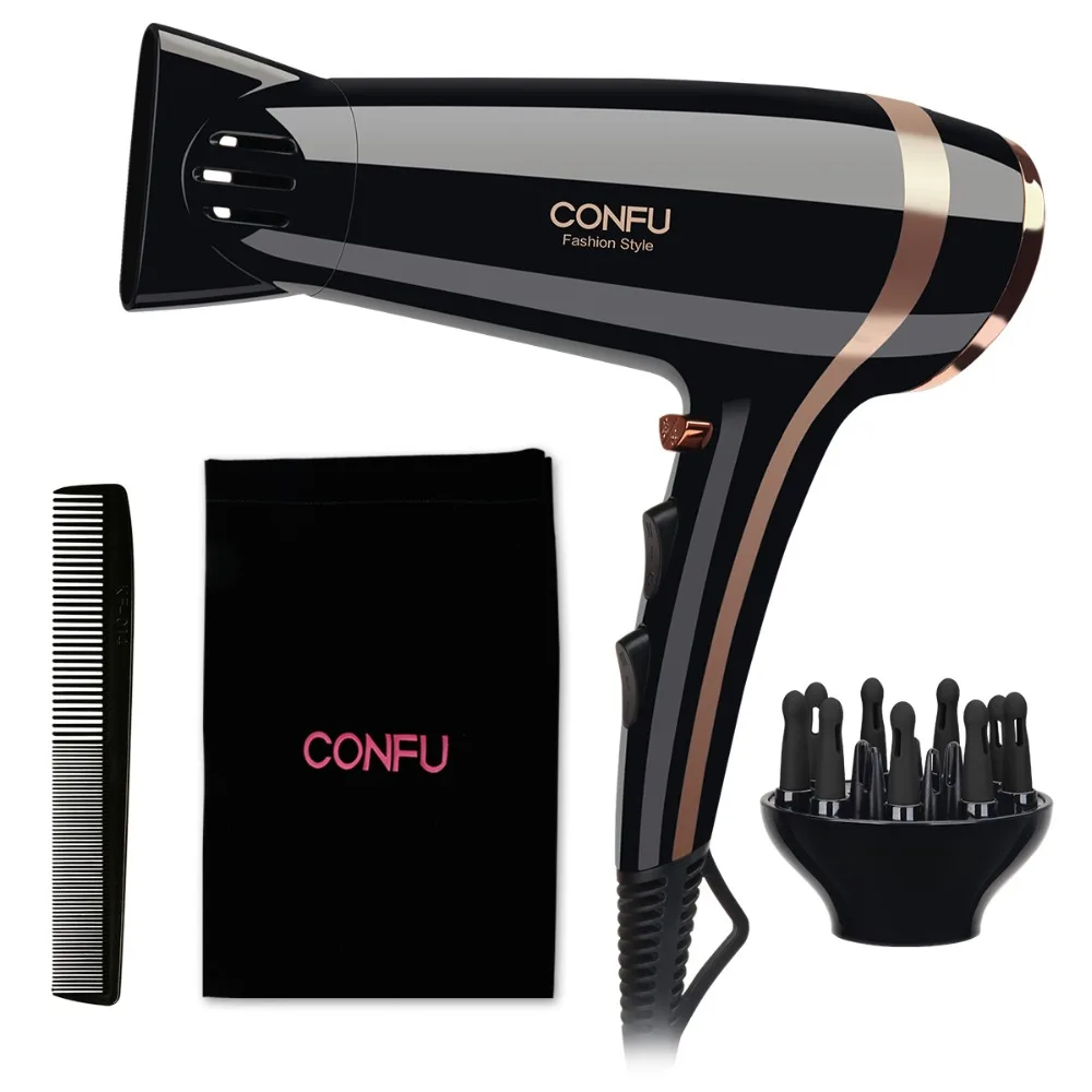 

CONFU KF-3122 Over heat protection system Household Hair Dryer 2000-2200W DC motor Hair care tools Special cool shot function