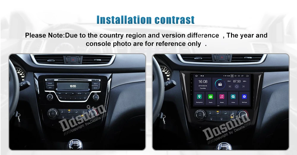 Flash Deal PX6 Android 9.0 Car GPS Radio Player for nissan X-trail Qashqai 2014-2018 with 4+64GB Auto Stereo Multimedia Headunit 0