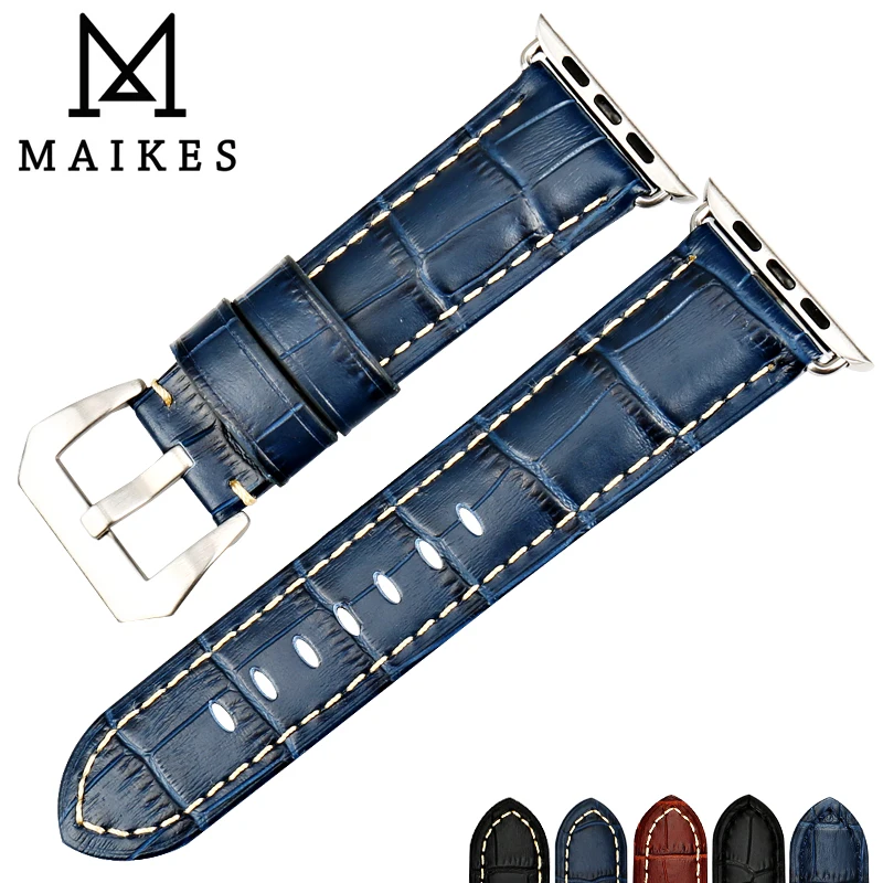 Ремешок кожаный для Apple Watch Band 44 мм 40 42 38 Series 4 3 2|Ремешки часов| |