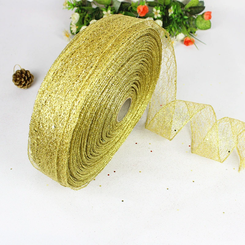 

2 meters Christmas Ribbon Decorations for Home 3 Colors Satin Ribbons for Christmas Tree Decorations New Year DIY Sewing Craft
