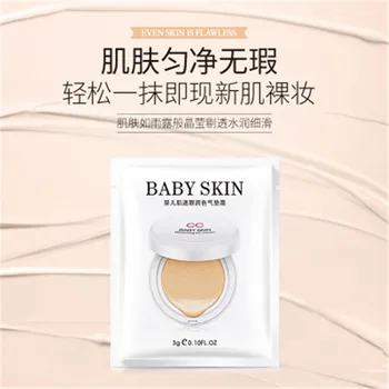 

Bioaqua baby muscle concealer moisturizing air cushion cream try to install pure and flawless natural nude makeup bb cream cosm