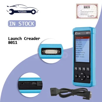 

LAUNCH CReader 8011 OBD2/EOBD Auto Scan Diagnostic Tool AirBag/SRS OBD scanner With EPB,EMS,Oil Reset functions obd2 scanner