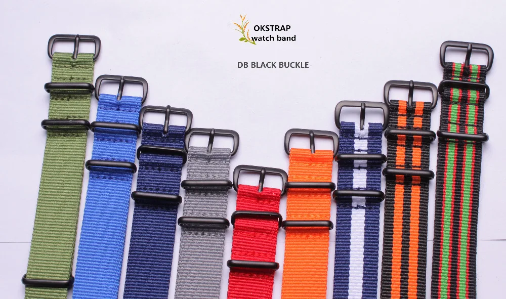 DB BLACK buckle 18 20 22 24MM_